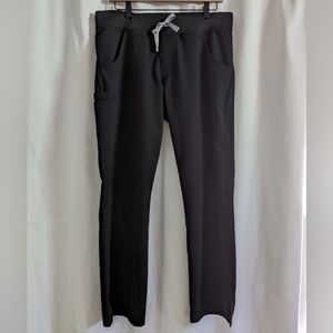 FIGS Technical Collection Cargo Scrub Pants Black M/P 33" X 29"